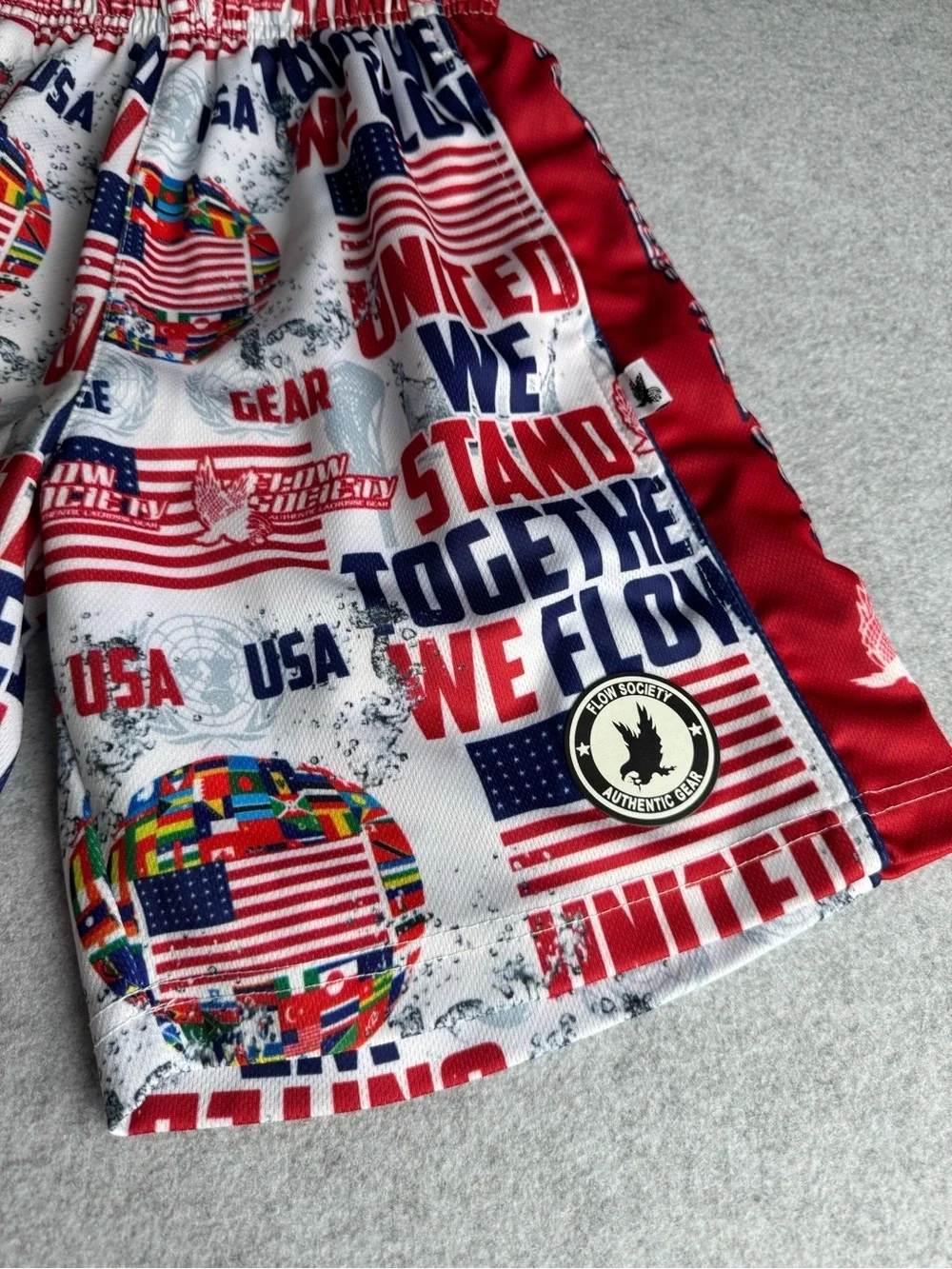 Flow Society Boys United We Flow Attack Short Size M